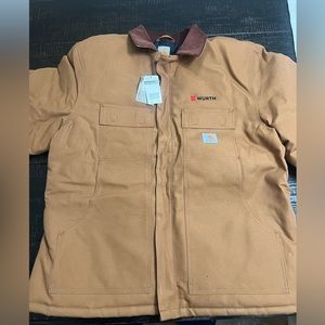 LOOSE FIT FIRM DUCK INSULATED TRADITIONAL COAT